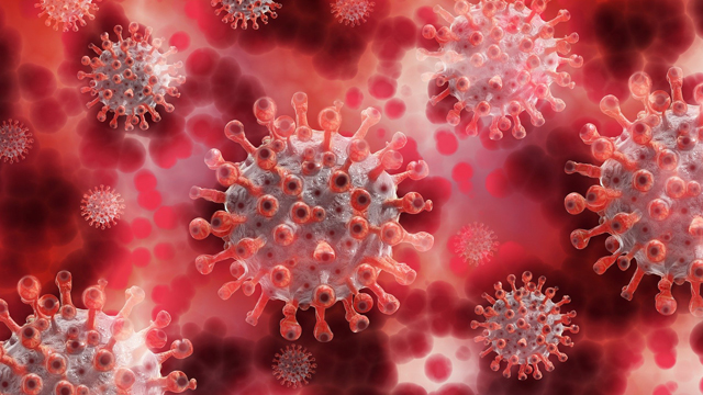 Corona virus animation image