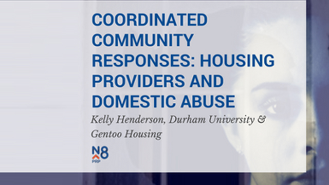 Co-ordinated community responses: Housing providers and domestic abuse